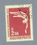 Stamps Hungary -  Gimnasia