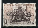 Stamps Spain -  La Hacienda Publica y los Borbones