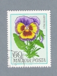 Sellos de Europa - Hungra -  Flor