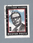Stamps Hungary -  Salvador Allende