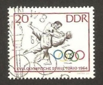 Stamps Germany -  juegos olímpicos de tokio, lucha