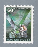 Stamps Hungary -  Astronauta