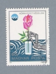 Stamps Hungary -  Flor