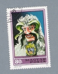 Stamps Hungary -  Mascaras