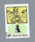 Stamps Hungary -  Ajedrez