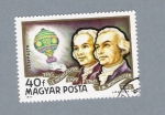 Stamps Hungary -  Dos Hombres