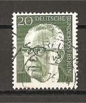 Stamps : Europe : Germany :  Presidente G. Heinemann.(Berlin)