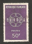 Stamps France -  europa cept