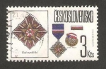 Stamps Czechoslovakia -  condecoraciones militares