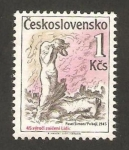 Stamps Czechoslovakia -  pavel simón, pintor