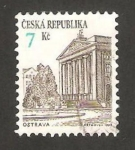 Stamps Czech Republic -  vista de ostrava