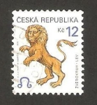 Stamps Europe - Czech Republic -  signo del zodiaco, leo