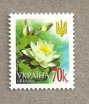 Sellos de Europa - Ucrania -  Flor