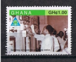 Stamps Africa - Ghana -  Switching on Akosombo generating station