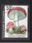 Stamps Bulgaria -  Amanita muscaria
