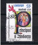 Stamps : Europe : Andorra :  Nadal´93