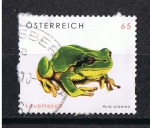 Stamps Austria -  Laubfrosch  