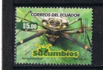 Stamps America - Ecuador -  Escarabajo arlequín  ( Acrocinus longimanus )