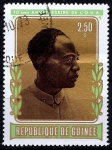 Stamps : Africa : Guinea :  10 Aniversario de la O.U.A.