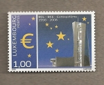 Sellos de Europa - Luxemburgo -  10 Aniv. Eurosistema