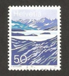Stamps Switzerland -  lago de melch