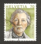 Stamps Switzerland -  europa, corinna bille, escritora
