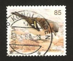 Stamps Switzerland -  1952 - Ave Fringilla coelebs