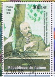 Stamps Guinea -  1926 Mort du Chevalier Nicola Antonio de Tocco ( Pioner de l´industrie musicale )