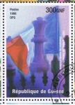 Sellos de Africa - Guinea -  1927 La Frannçais Alexandre Alekhine- Champión du monde d´echecs