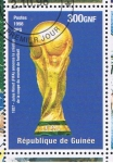 Sellos del Mundo : Africa : Guinea : 1927 Jules Rimet (FIFA) anonce la création de la coupe du monde de football