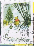 Stamps Guinea -  Noël 1925 - Création de Winnie - the Pooh par A.A. Milne