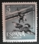 Stamps Spain -  11 Diciembre - L aniversario de la aviación española