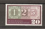 Sellos del Mundo : Europa : Alemania : 125º Aniversario de la creacion del sello.