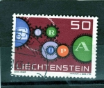 Stamps Europe - Liechtenstein -  Europa