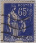 Stamps France -  La paz-1932-1933