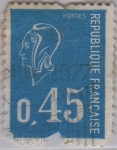 Stamps France -  Mariana(de Bequet)-1973