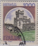 Stamps : Europe : Italy :  castillo de Montagnana-