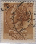 Stamps : Europe : Italy :  Moneda de Siracusa-