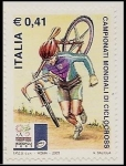Stamps : Europe : Italy :  Campeonato del mundo de ciclocross