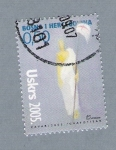 Stamps Bosnia Herzegovina -  Mujer y bandera
