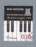 Stamps Bosnia Herzegovina -  Piano