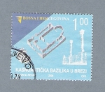 Sellos de Europa - Bosnia Herzegovina -  Arquitectura