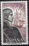 Stamps Spain -  2308 Cosme Damián Churruca.