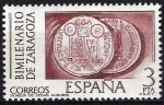 Stamps Spain -  2319 Bimilenario de Zaragoza. Moneda de César Augusta.