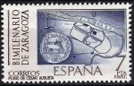 Stamps Spain -  2320 Bimilenario de Zaragoza. Plano de la ciudad romana.