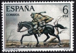 Stamps Spain -  2331 Servicio de Correos. Correo rural.