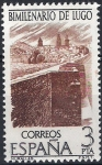Stamps Spain -  2357 Bimilenario de Lugo. Murallas.