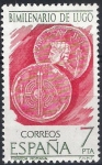 Stamps Spain -  2358 Bimilenario de Lugo. Monedas romanas.