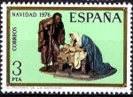 Stamps : Europe : Spain :  2368 Navidad 1976. El misterio de la Navidad.