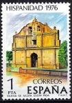Stamps Spain -  2371 Hispanidad. Costa Rica. Iglesia de Nicoya